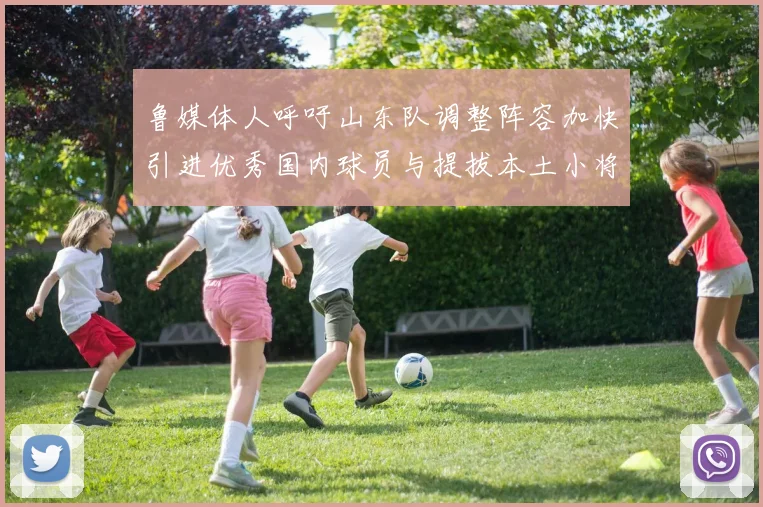 鲁媒体人呼吁山东队调整阵容加快引进优秀国内球员与提拔本土小将